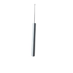 Weft needle with hook