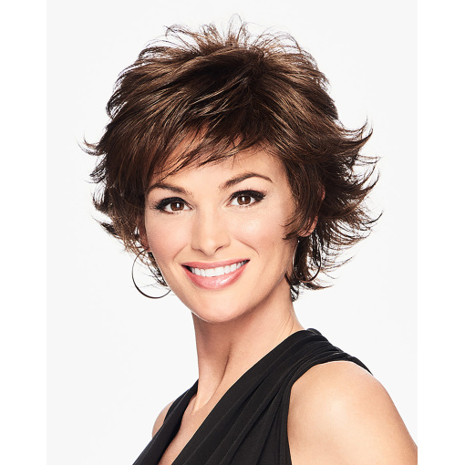 Textured Flip Wig