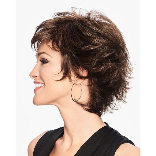 Textured Flip Wig - Image 4