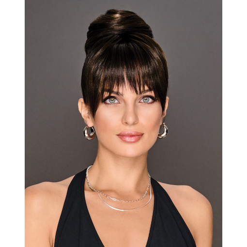 Trendy Fringe & Bun