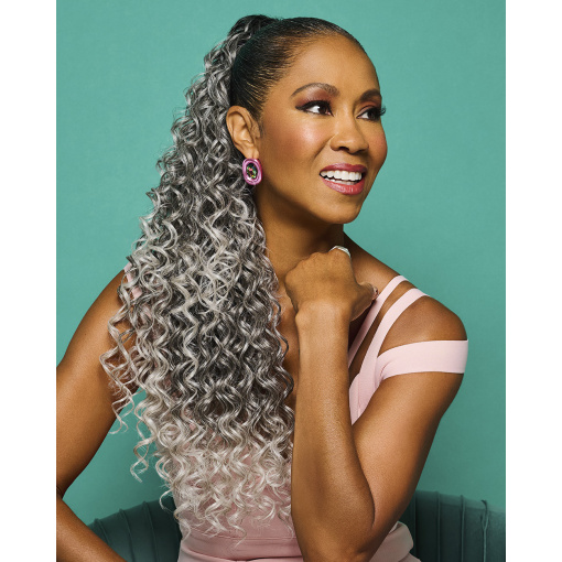 Glam Curls Pony - 69cm - Image 3