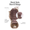 Sleek Style Bun And Bang - Image 9